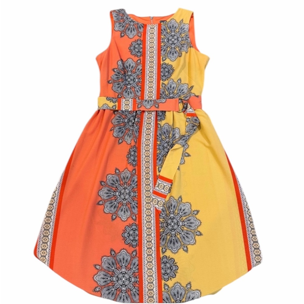 Gabby‎ Skye Bold Floral Border Maxi Dress – Size 10